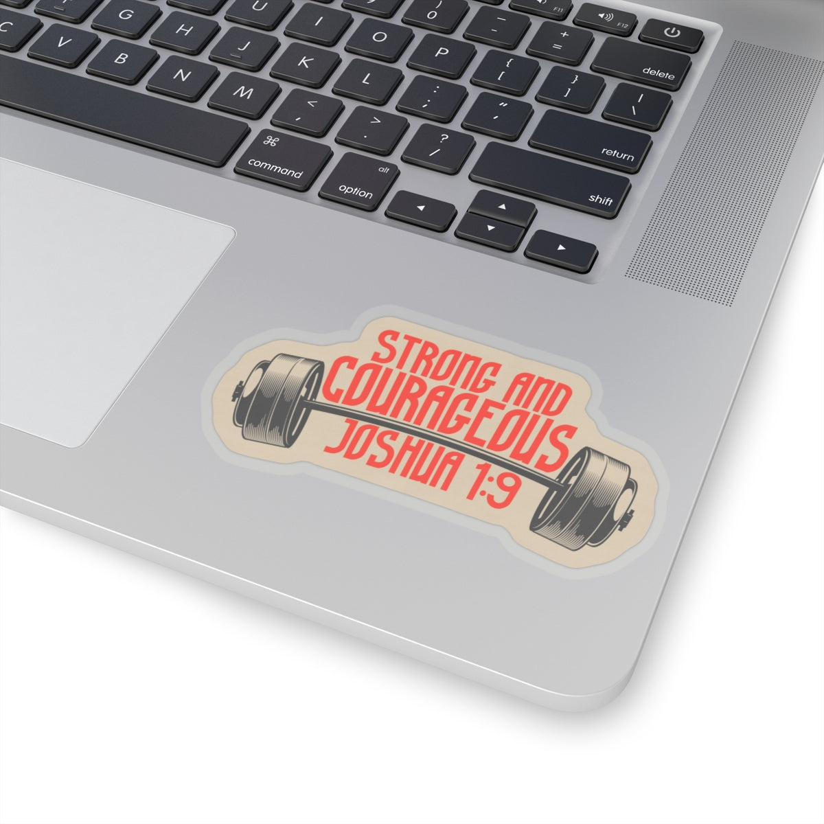 Sticker "Strong & Courageous" | Kiss-Cut Sticker