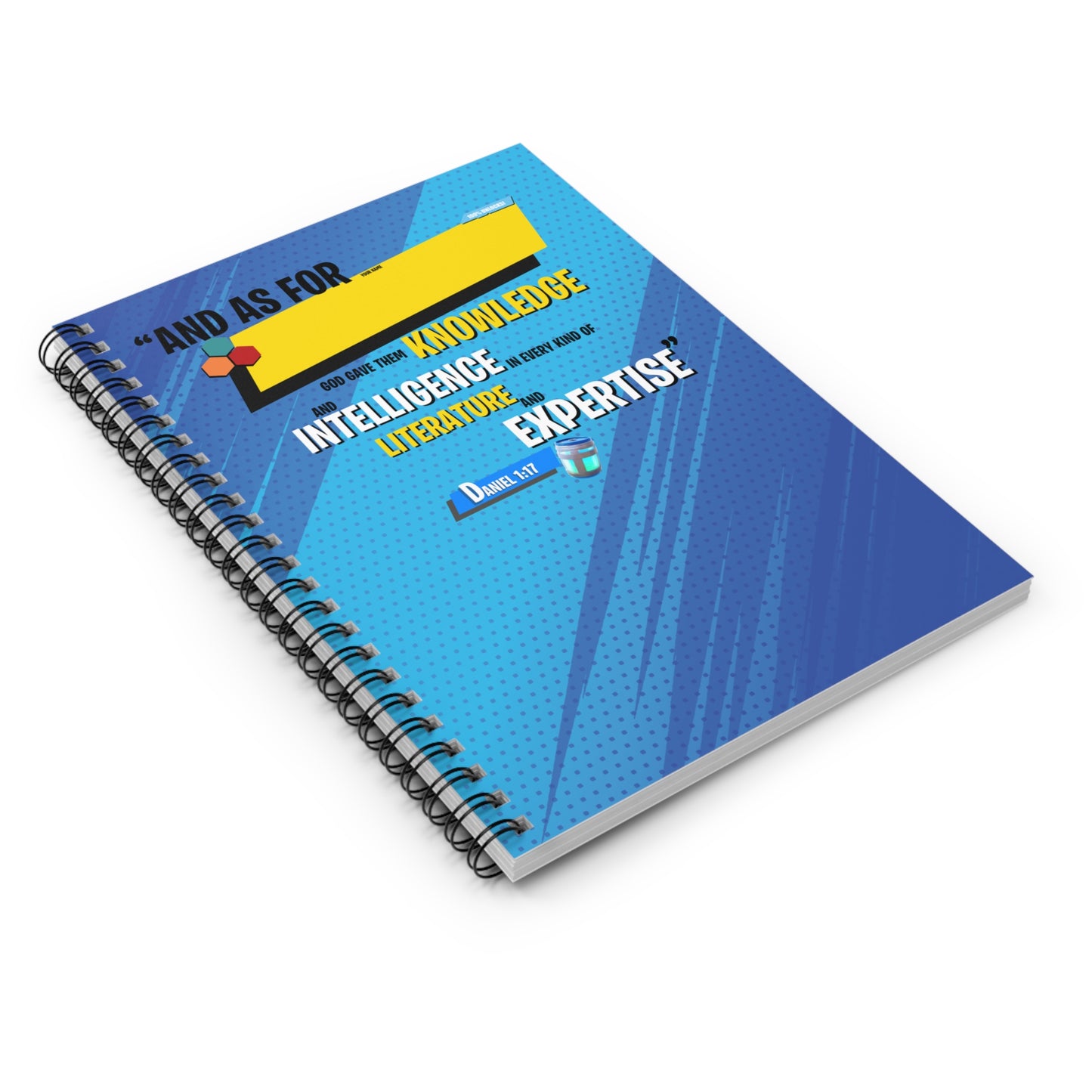 Harvest Schools Spiral Notebook - Ruled Line | Daniel 1:17